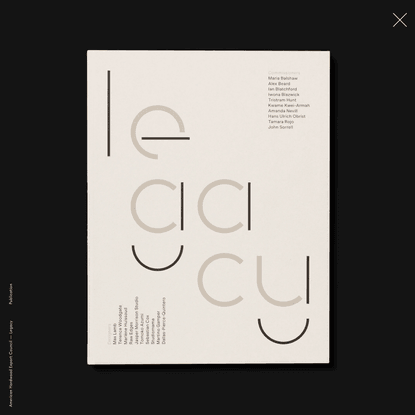 Legacy → A Practice for Everyday Life