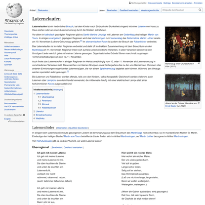 Laternelaufen – Wikipedia