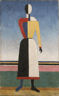Suprematist Figure, Kazimir Malevich, c.1931