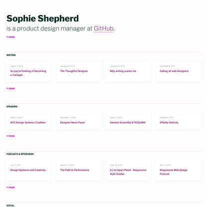 Sophie Shepherd