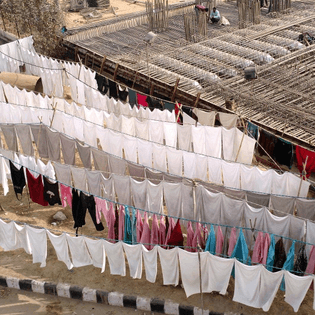 Laundry, Construction