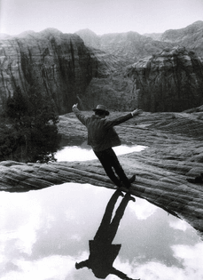 Paul Newman on the set of Butch Cassidy and the Sundance Kid Jimmy Mitchell, 1969
