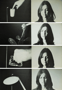John Baldessari, Four Events and Reactions, 1975