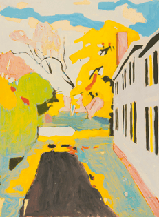 The Driveway by Fairfield Porter, 1907 - 1975