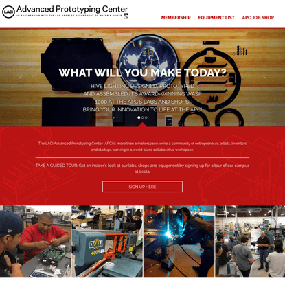 The Advanced Prototyping Center - APC