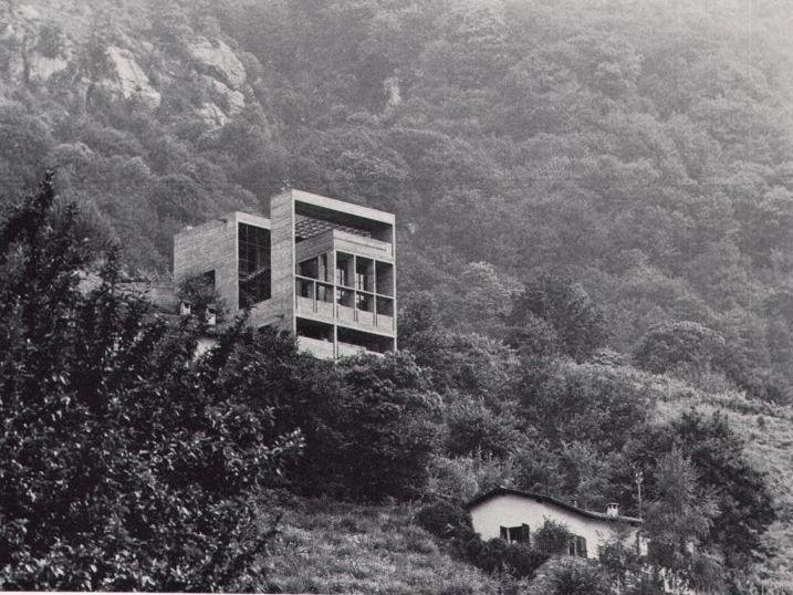 House in Cugnasco, Switzerland (1970-71)  by Ivano Gianola