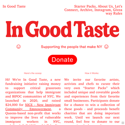 InGoodTaste