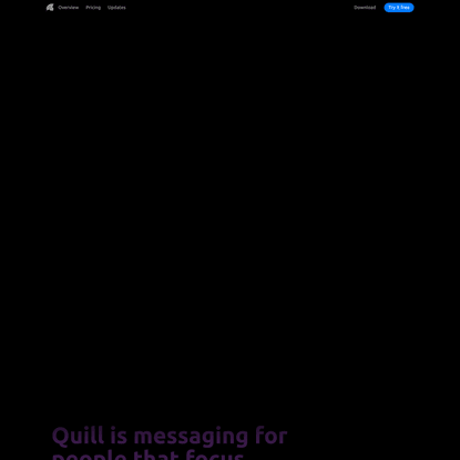 Quill - Messaging to make your team better.