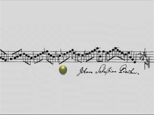 J.S. Bach - Crab Canon on a Möbius Strip←Stereo Sound→バッハ 蟹のカノン ステレオ版