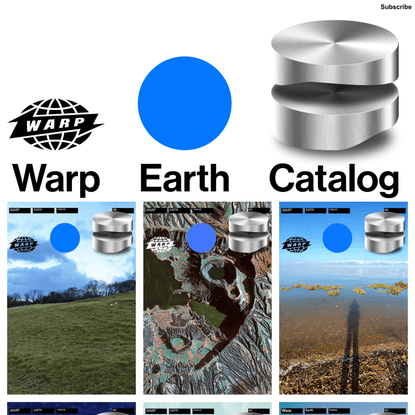 Warp Earth Catalog
