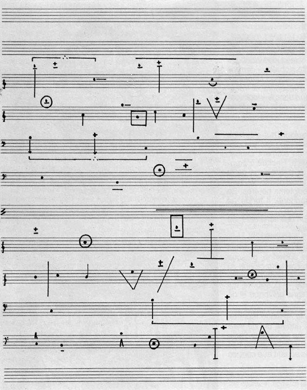 Horacio Vaggione - L'Art de la Musique N°2, for 4 oscillators