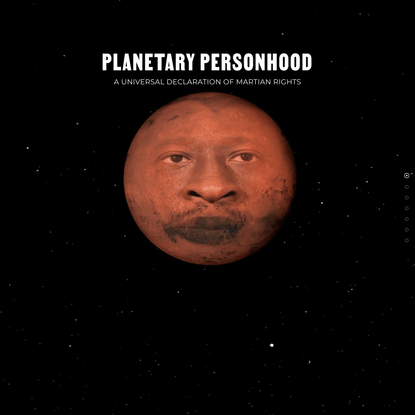 Planetary Personhood