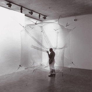 Walter Pichler, Pneumatischer Raum, Prototyp V, 1966