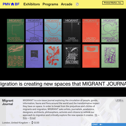 PMVABF I Migrant Journal
