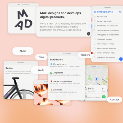 MAD – Digital Product Studio