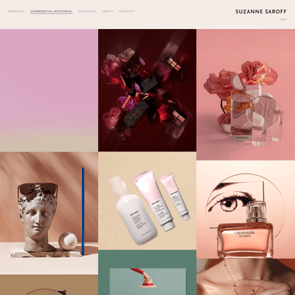 Commercial + Editorial — Suzanne Saroff