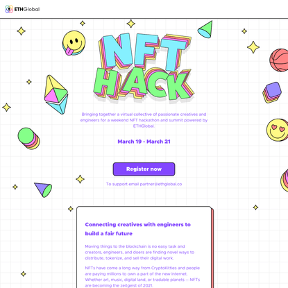 NFTHack, March 19 - March 21st