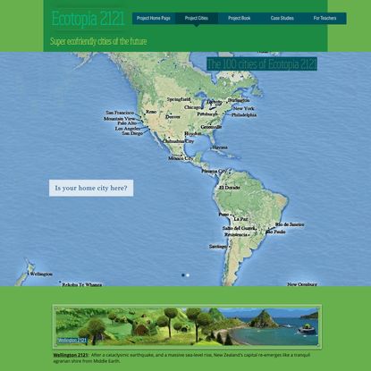 Ecotopia 2121: An Atlas of Green Utopias