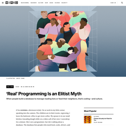 ‘Real’ Programming Is an Elitist Myth