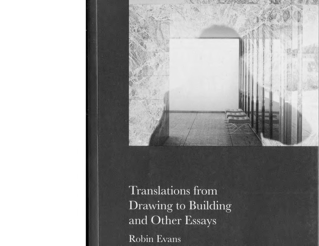 "Figures, Doors, and Passages" from "Translations from Drawing to