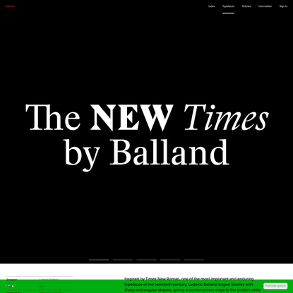 Stanley « Typefaces « Optimo