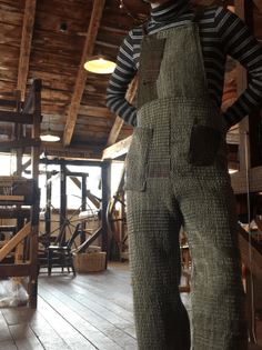 overalls circling an ongoing question of how to make garments as protective worldmaking (potential!) architecture