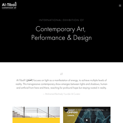 Al-Tiba9 Contemporary Art, Performance and Fashion Design