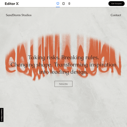 Coming Soon Website Template | WIX