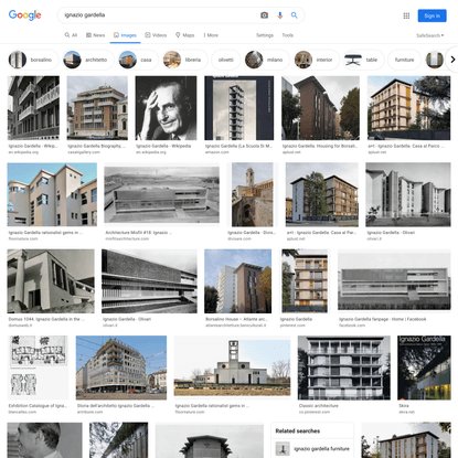 ignazio gardella - Google Search