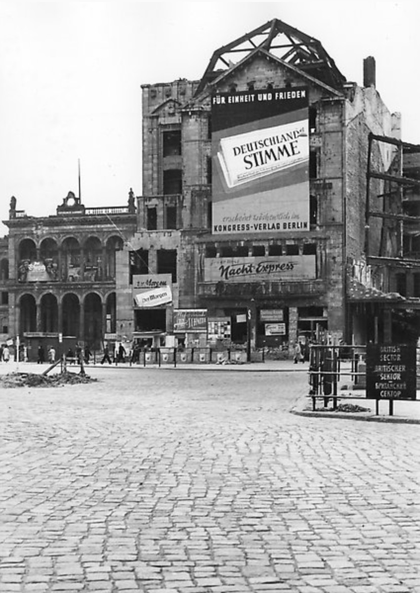 Берлин 1949. East Berlin 1949.