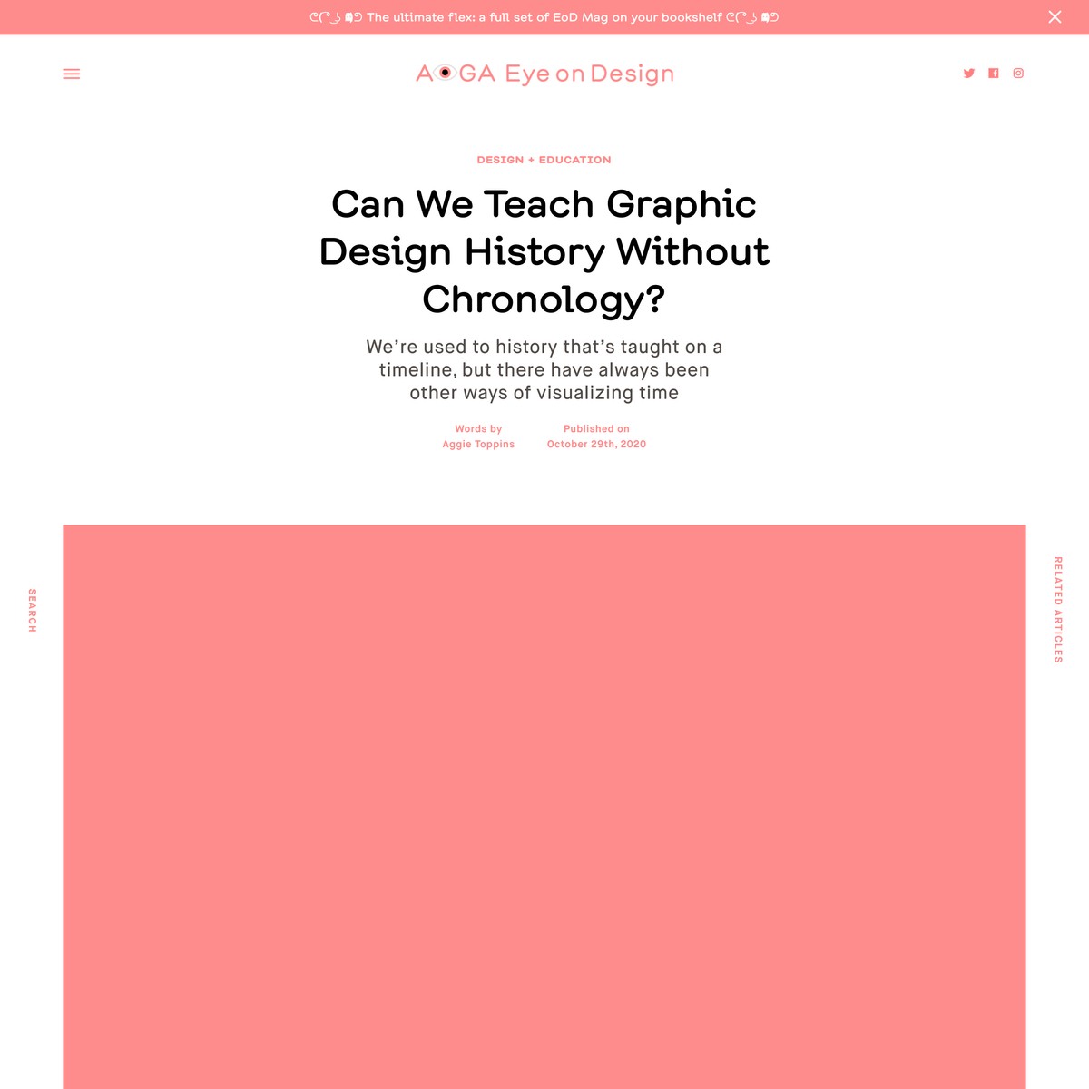 Can We Teach Graphic Design History Without Chronology Are na