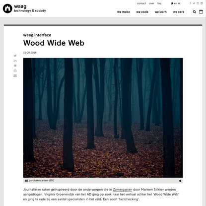 Wood Wide Web