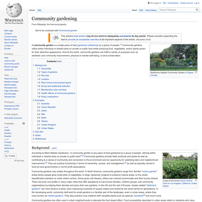 Community gardening - Wikipedia