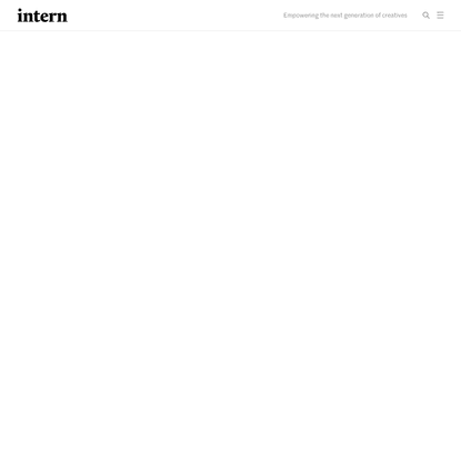 Intern — The State of Design Internships