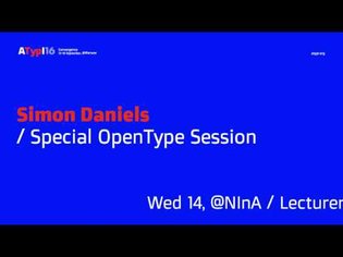 Special OpenType Session
