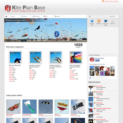 World’s largest kite plan archive - Kite Plan Base (KPB)