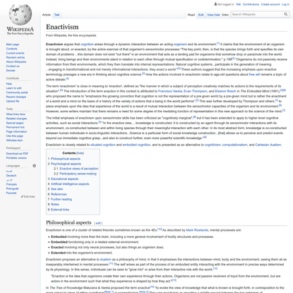 Enactivism - Wikipedia
