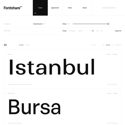 fontshare