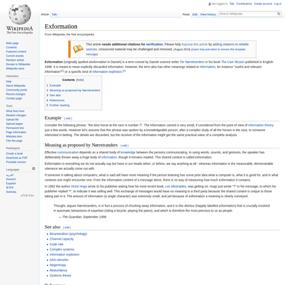 Exformation - Wikipedia