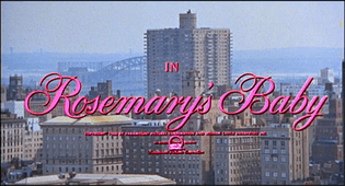 Rosemary's Baby, Title Card