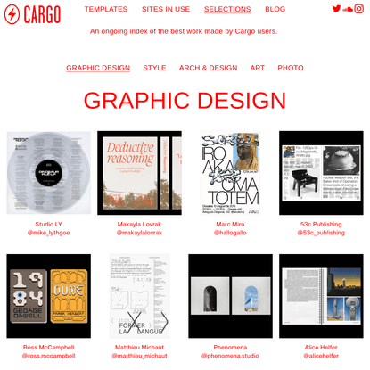 Graphic Design - Put your projects on the Web.