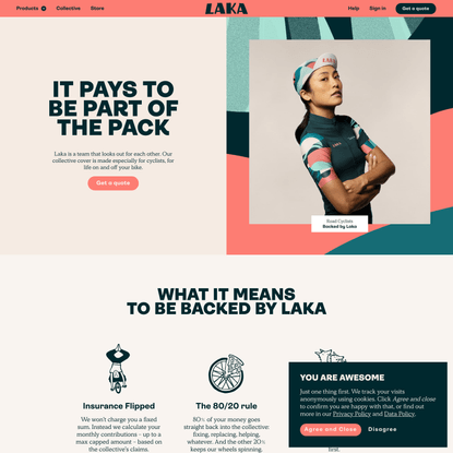 Collective Cover for Cyclists by Laka | Bicycle Insurance