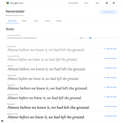 open source typefaces — Are.na