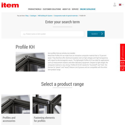 Catalogue | item Industrietechnik GmbH