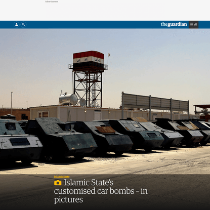 Islamic State's customised car bombs - in pictures