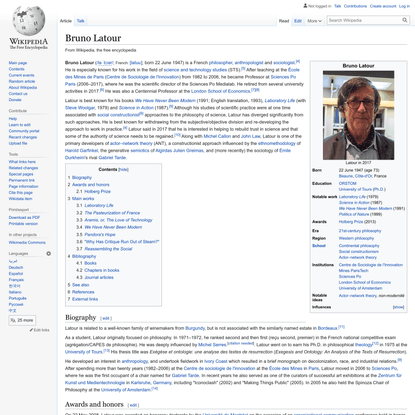 Bruno Latour - Wikipedia