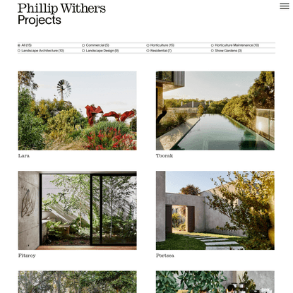 Projects | Phillip Withers