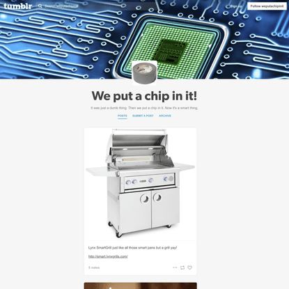 We put a chip in it!
