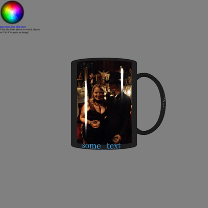 Mug test with Three.js