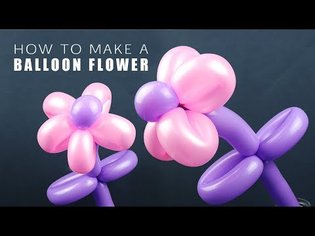 How to Make a Balloon Flower